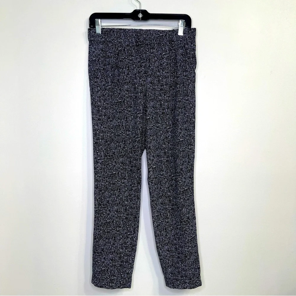 Katherine Barclay Women's Straight-Leg Textured Pants Size S